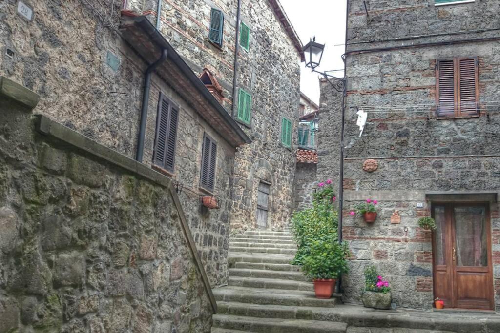Santa Maria Ad Valetudinarium Apartment Abbadia San Salvator Exterior foto